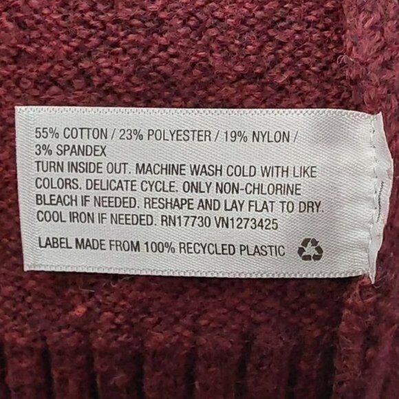 Hooded Jacquard Pullover Sweater | Goodfellow & Co | Medium - Picture 10 of 10